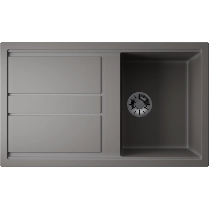 Мойка OMOIKIRI KITAGAWA 86-GR Artceramic/leningrad grey 4993807